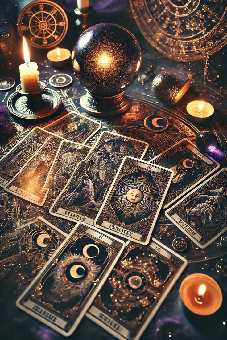 Tarot card reading<br />
